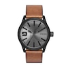 Thumbnail Image 0 of Diesel Rasp Men's Brown Leather Strap Watch