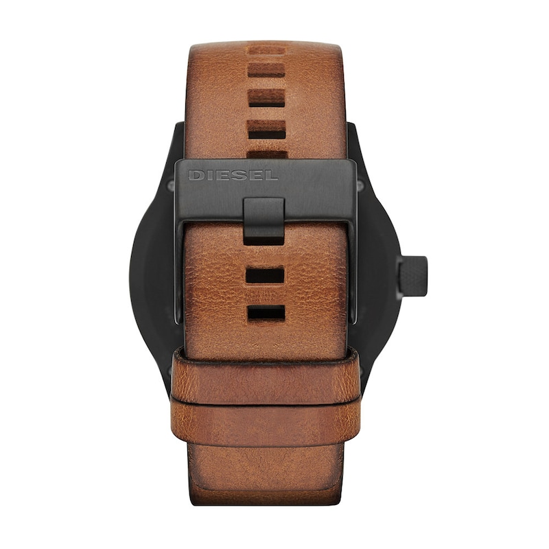Main Image 3 of Diesel Rasp Men's Brown Leather Strap Watch
