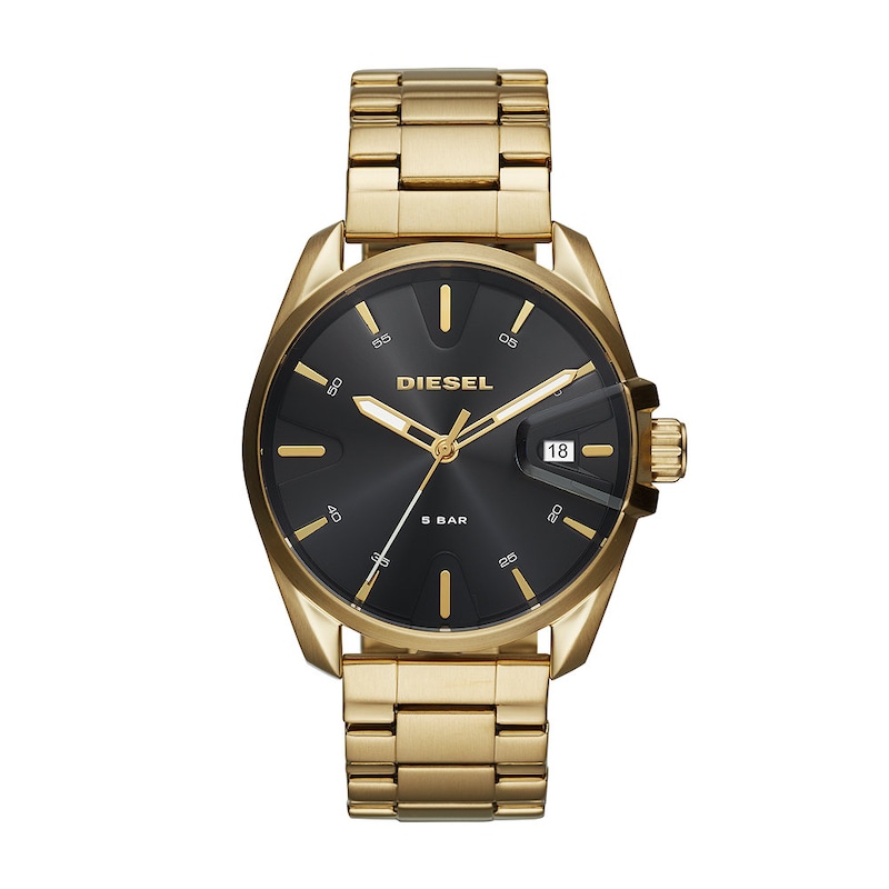 Main Image 1 of Diesel MS9 Men's Yellow Gold Tone Bracelet Watch