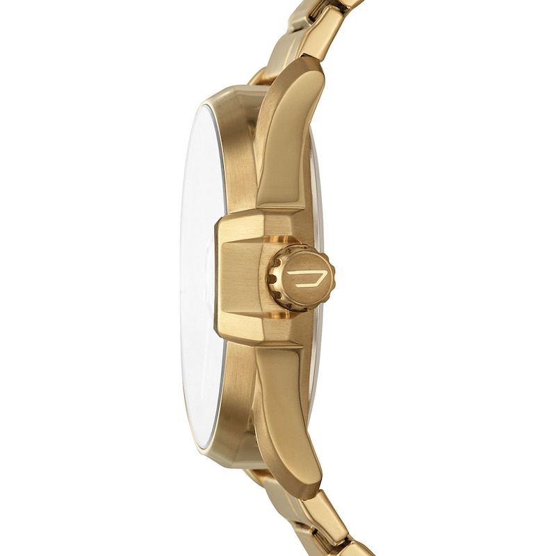 Diesel MS9 Men's Yellow Gold Tone Bracelet Watch
