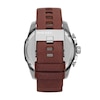 Thumbnail Image 2 of Diesel Mega Chief Men's Brown Leather Strap Watch