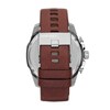 Thumbnail Image 3 of Diesel Mega Chief Men's Brown Leather Strap Watch