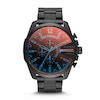 Thumbnail Image 1 of Diesel Mega Chief Men's Black Stainless Steel Bracelet Watch