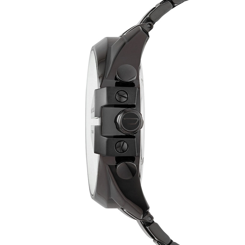 Main Image 3 of Diesel Mega Chief Men's Black Stainless Steel Bracelet Watch