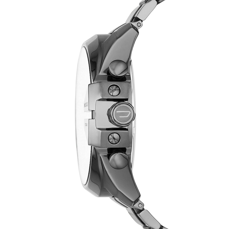 Diesel Mega Chief Men's Grey Stainless Steel Bracelet Watch