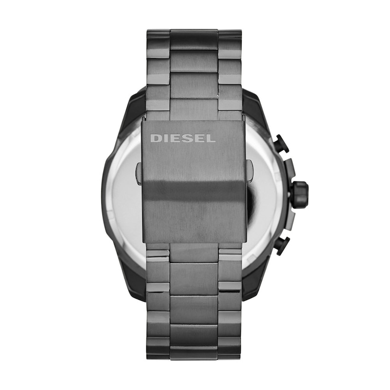 Diesel Mega Chief Men's Grey Stainless Steel Bracelet Watch