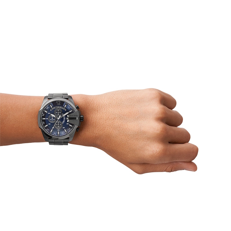 Main Image 4 of Diesel Mega Chief Men's Grey Stainless Steel Bracelet Watch