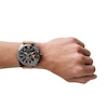 Thumbnail Image 4 of Diesel Mega Chief Men's Brown Leather Strap Watch