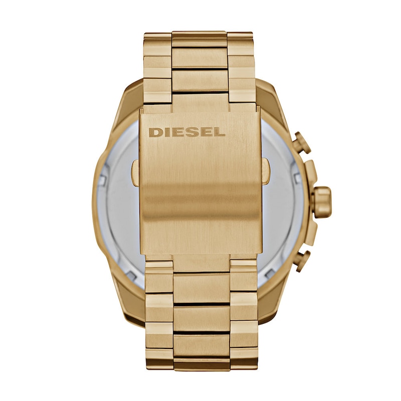 Main Image 3 of Diesel Mega Chief Men's Gold Tone Bracelet Watch