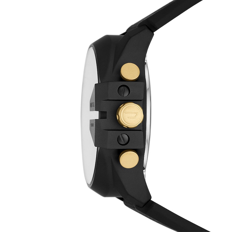 Main Image 2 of Diesel Mega Chief Men's Black Fabric Strap Watch