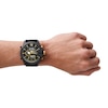 Thumbnail Image 4 of Diesel Mega Chief Men's Black Fabric Strap Watch