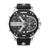 Thumbnail Image 0 of Diesel Mr. Daddy 2.0 Men's Black Leather Strap Watch