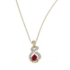 Thumbnail Image 0 of 9ct Yellow Gold Ruby & Diamond Pendant