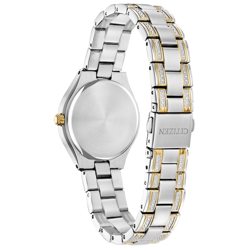 Main Image 2 of Citizen Eco-Drive Ladies' Silhouette Crystal Bracelet Watch