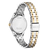 Thumbnail Image 2 of Citizen Eco-Drive Ladies' White Dial Two Tone Stainless Steel Bracelet Watch