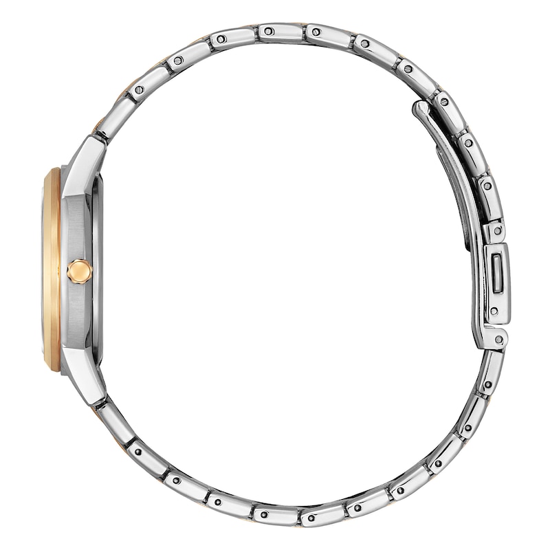 Main Image 3 of Citizen Eco-Drive Ladies' White Dial Two Tone Stainless Steel Bracelet Watch