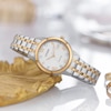 Thumbnail Image 4 of Citizen Eco-Drive Ladies' White Dial Two Tone Stainless Steel Bracelet Watch