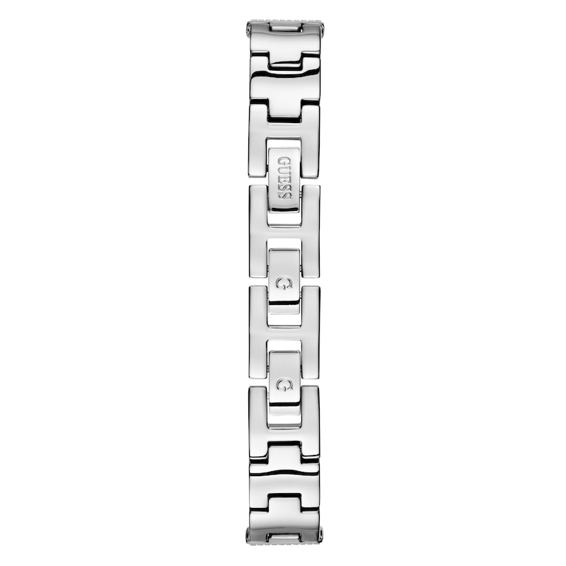Main Image 3 of Guess Ladies' Stone Set Bezel Stainless Steel Mesh Strap Watch