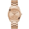 Thumbnail Image 1 of Guess Ladies' G Logo Dial Rose Gold Tone Bracelet Watch
