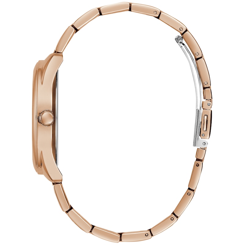 Main Image 2 of Guess Ladies' G Logo Dial Rose Gold Tone Bracelet Watch