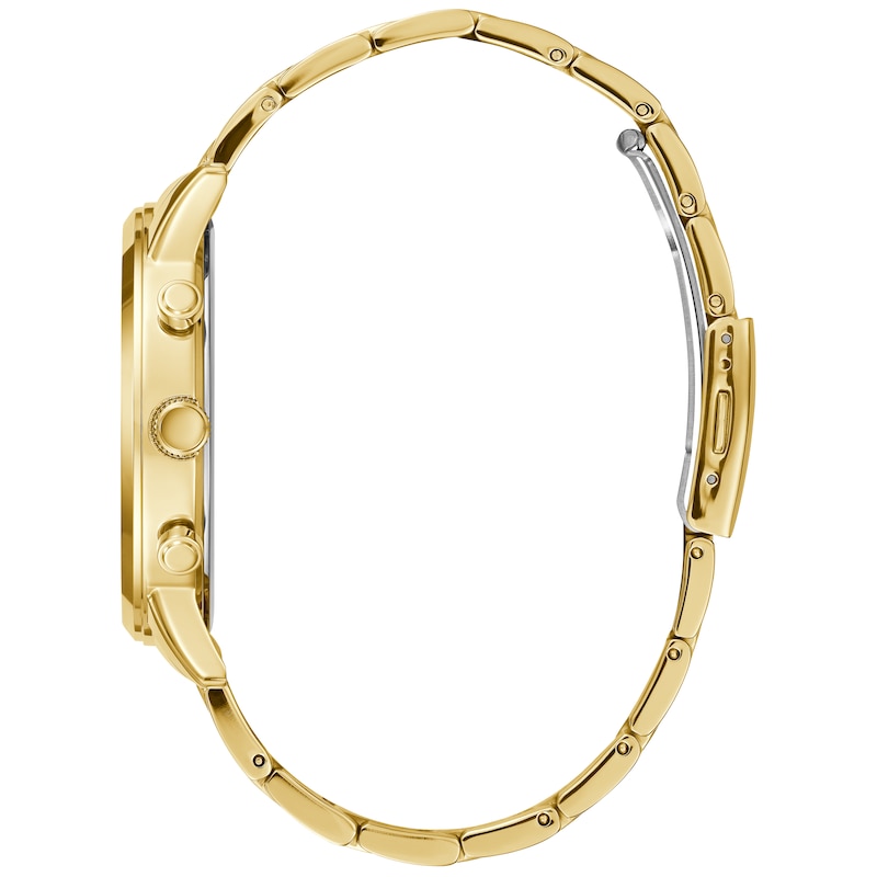 Main Image 2 of Guess Men's Black Chrono Dial Gold Tone Bracelet Watch