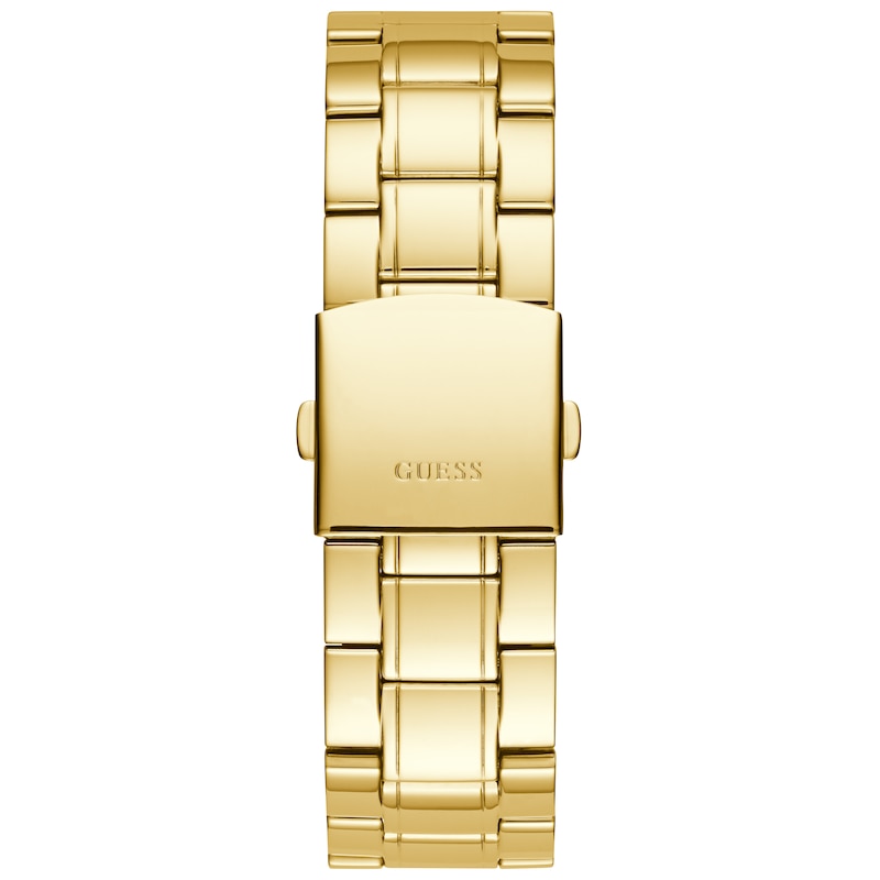 Main Image 3 of Guess Men's Black Chrono Dial Gold Tone Bracelet Watch