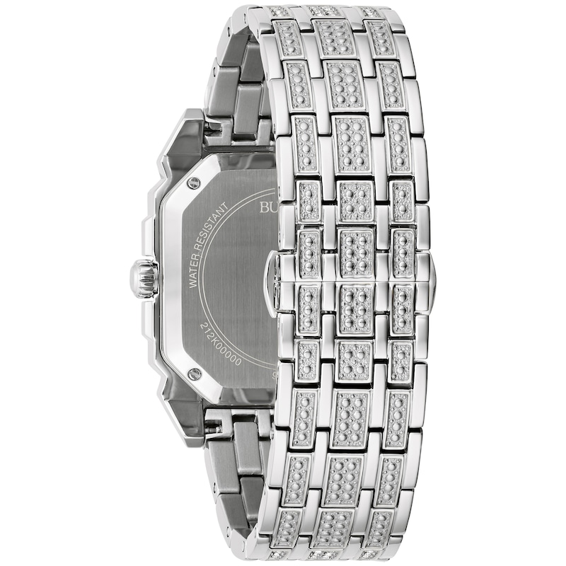Main Image 2 of Bulova Crystal Octava Square Men's Bracelet Watch