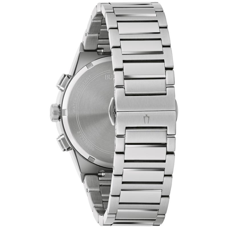 Bulova Modern Chronograph Men’s Black IP Bracelet Watch
