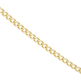 9ct Yellow Gold 16&quot; Dainty Curb Chain