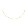 Thumbnail Image 2 of 9ct Yellow Gold 18 Inch Dainty Curb Chain