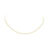 Thumbnail Image 2 of 9ct Yellow Gold 18 Inch Dainty Curb Chain