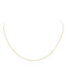 Thumbnail Image 2 of 9ct Yellow Gold 22 Inch Dainty Curb Chain