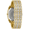 Thumbnail Image 2 of Bulova Crystal Octava Square Men's Gold Tone Bracelet Watch
