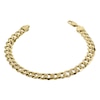 Thumbnail Image 1 of 9ct Yellow Gold 8" Curb Chain Bracelet