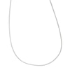 Thumbnail Image 1 of Sterling Silver 20" Dainty 40 Gauge Curb Chain