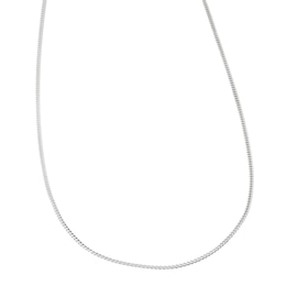 Sterling Silver 20" Dainty 40 Gauge Curb Chain