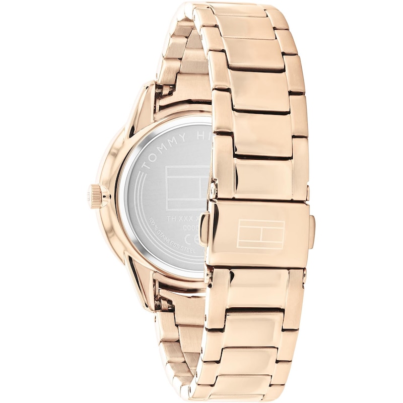 Tommy Hilfiger Paige Ladies' Rose Gold Tone Bracelet Watch