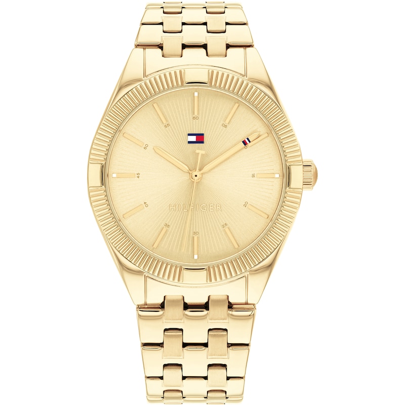 Main Image 1 of Tommy Hilfiger Rachel Ladies' Yellow Gold Tone Watch