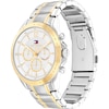 Thumbnail Image 1 of Tommy Hilfiger Kenzie Ladies' Silver Dial Two Tone Bracelet Watch