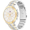 Thumbnail Image 2 of Tommy Hilfiger Ladies' Silver Dial Two Tone Bracelet Watch