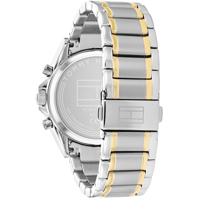 Tommy Hilfiger Kenzie Ladies' Silver Dial Two Tone Bracelet Watch