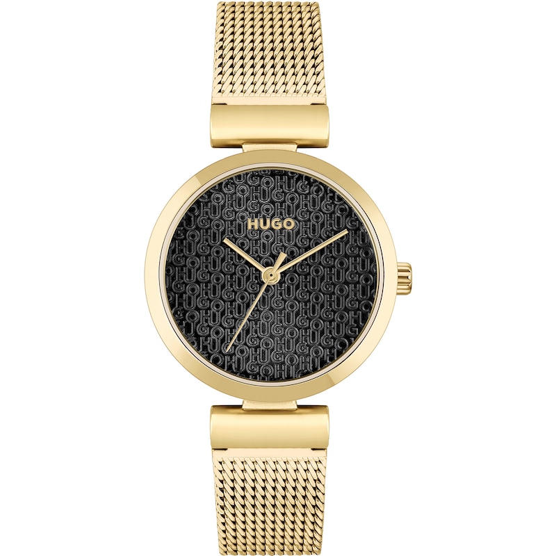 Main Image 1 of HUGO Sweet Ladies' Yellow Gold Tone Ion Plated Watch