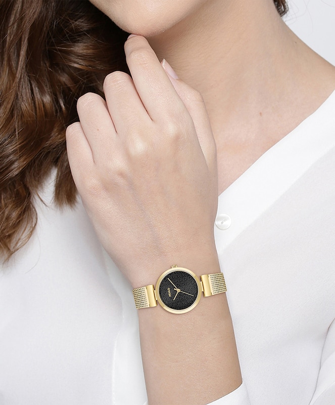 Main Image 4 of HUGO Sweet Ladies' Yellow Gold Tone Ion Plated Watch