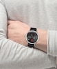 Thumbnail Image 4 of HUGO Define Men's Black Leather Strap Watch