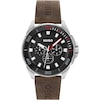 Thumbnail Image 1 of HUGO Fresh Men's Brown Leather Strap Bracelet Watch