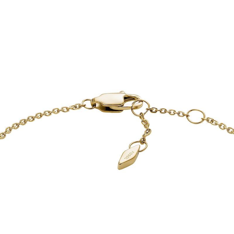 Main Image 3 of Sadie Trio Glitz Gold Tone Stainless Steel Station Bracelet