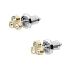 Thumbnail Image 3 of Fossil Sutton Trio Glitz Gold Tone Stud Earrings