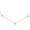 Thumbnail Image 3 of Sadie Trio Glitz Gold Tone Stainless Steel Station Necklace