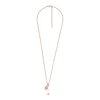 Thumbnail Image 1 of Fossil Rose Gold Tone Mother Of Pearl Mosaic Pendant
