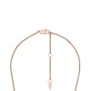 Thumbnail Image 4 of Fossil Rose Gold Tone Mother Of Pearl Mosaic Pendant